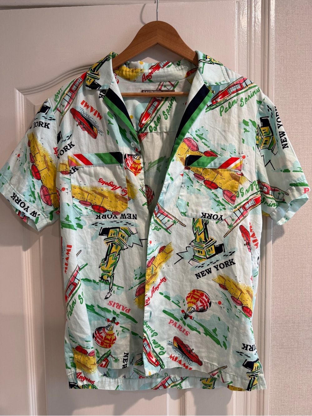 Mr Turk Men's Shortsleeved Button Down